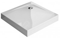Evelin, cadita dus acril 80x80 H 15,7cm